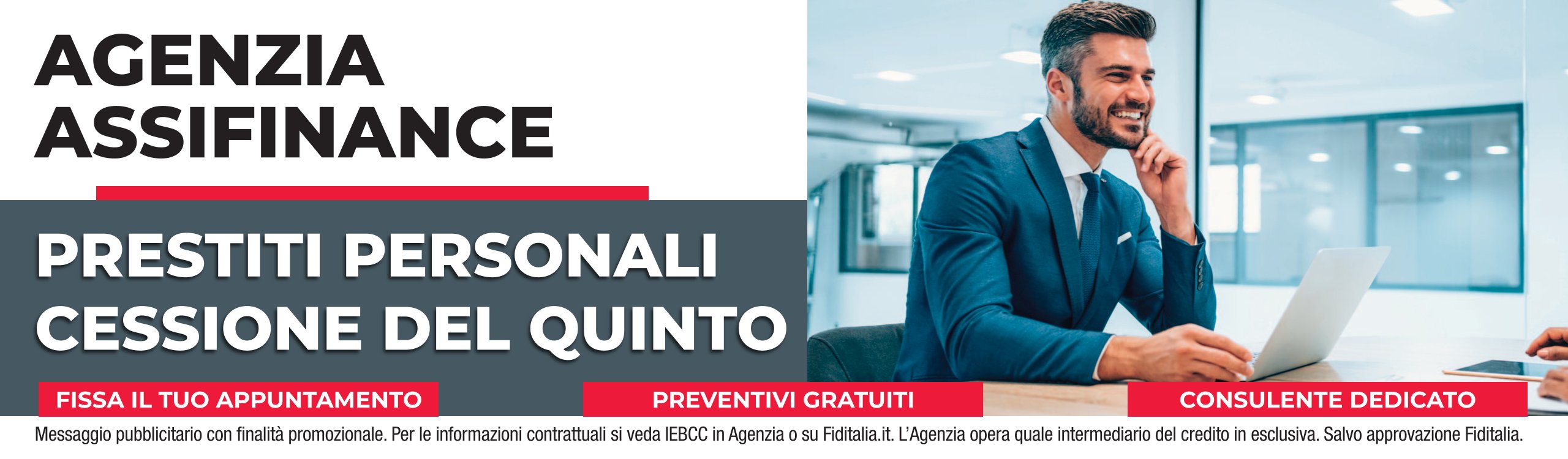 Contatti Agenzia Assifinance filiali Fiditalia - Prestiti personali, Cessione del quinto
